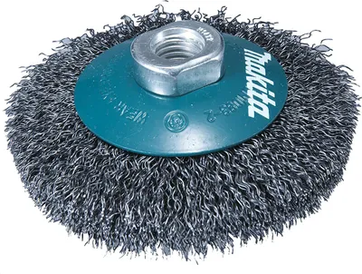 Produktbild von Makita Kegelbürste 115xM14 gewellt INOX - D-77562