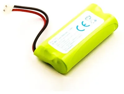 Produktbild von Akku für Binatone Big Button Combo NiMH 2,4 Volt 600 mAh grün.