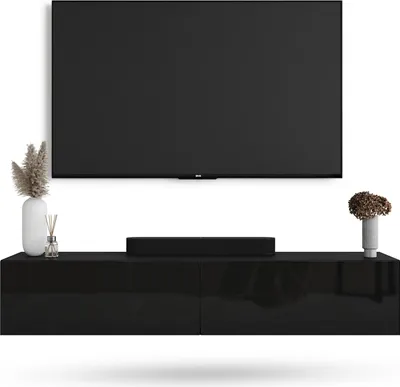 Produktbild von WEST TV Schrank 160 cm Fernsehtisch Sideboard, hängend oder stehend TV Möbel