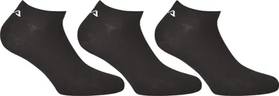 Produktbild von FILA Invisible Sneakers Socken Uni, 3 Paar - Kurzsocken, Logobund, uni, 35-46 Schwarz 35-38 (3-5 UK)