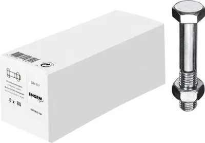 Produktbild von 6-Kantschr. 4.8 Mu galZn M10x110 HP E-NORMpro