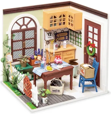 Produktbild von Puzzle 3D, Casuta DIY, Esszimmer, Rolife, 84 Kuchen