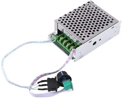 Produktbild von Universal-Regler 10-50V - Motorsteuerung - Umkehrschalter - 40A - Gleichstrommotor - 110x90x78x36mm - Motorcontroller
