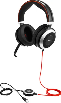 Produktbild von Jabra Evolve 80 UC Duo ANC USB + Klinke
