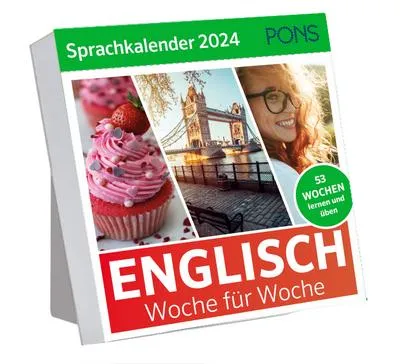 Immagine prodotto di PONS Sprachkalender 2024 Englisch