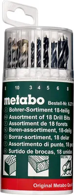 Produktbild von Metabo Bohrersortiment 18-teilig