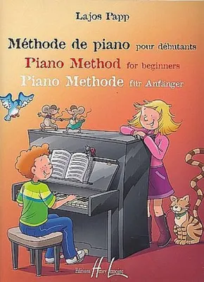 Produktbild von Méthode de piano pour débutants (fr/en/d)