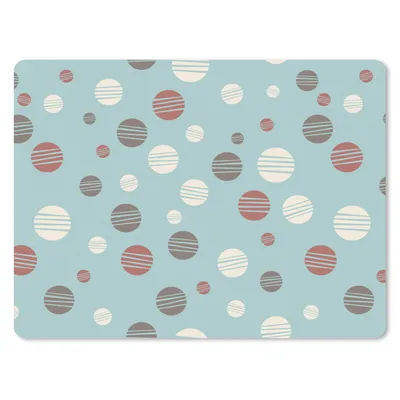 Produktbild von MuchoWow® Mauspad Mousepad Polka dots - Muster - Pastell 40x30 cm - Mousepads - Maus Mat - Pad - Mausunterlage - Anti Rutsch