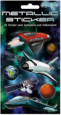 Produktbild von TapirElla Metallic-Sticker Space