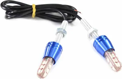 Obrázok produktu pre Žiarovka 12 V LED pätica M5x25 mm 24 SMD MODRÁ (NO ECE)