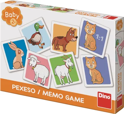Obrázek produktu pro Baby pexeso: Domácí zvířátka