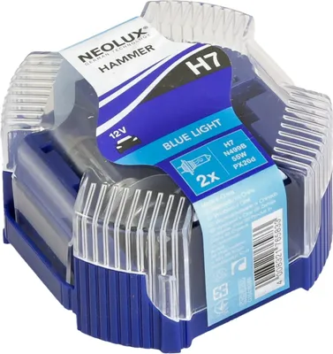 Immagine prodotto di Scatola NEOLUX by Osram HAMMER H7 12V 55W Luce blu