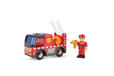 Image de Camion de pompiers avec sirène (E3737)