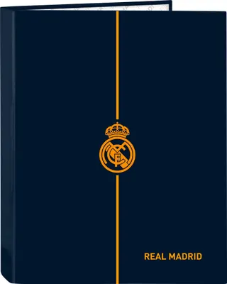 Obrázok produktu pre Krúžkový zakladač Real Madrid C.F. 2nd Kit 24/25 Navy blue A4 26,5 x 33 x 4 cm