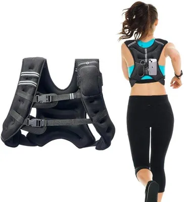 Produktbild von Famanu Gewichtsweste - Verstellbar für Krafttraining und Crossfit - Laufen und Fitness