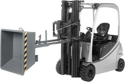 Produktbild von Muldenkipper - Volumen 150 l - Tragkraft 500 kg - 450 x 675 x 1.075 mm (HxBxT) - mausgrau