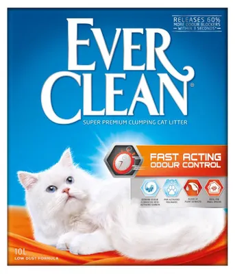 Produktbild von Ever Clean Katzenstreu schnelle Geruchsbekämpfung 10L mit Duftstoffen