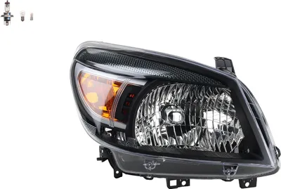Produktbild von Scheinwerfer passend für Ford Ranger 06 04/09- Rechts Leuchtmittel 5033883 4986839 Johns