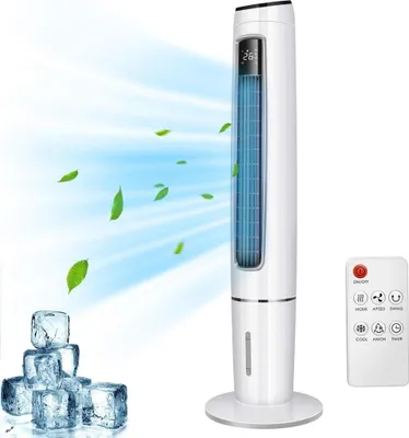 Produktbild von Ozeanos OT-EC-65 Airtrooper mobiler Verdunstungskühler 60W Timer Fernbedienung Ionisator Oszillation Luftkühler