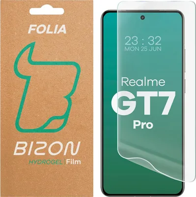 Produktbild von Hydrogel Folie für den Bildschirm für Realme GT 7 Pro, Bizon Glass Hydrogel Front, 1 Stück