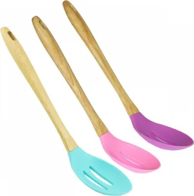 Obrázek produktu pro Silikonová sítová lžíce Mix barev 33 cm