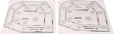 Produktbild von 2 Stück Schüssel Gemütliche Vorlage Acryl Exquisite Wrap Nähen DIY Kunsthandwerk für den Haushalt