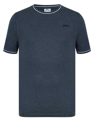 Produktbild von Slazenger - T-Shirt für Herren, Baumwolle GT16801 (3XL) (Holzkohle-Mergel)