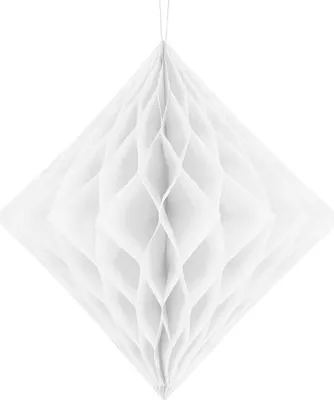 Zdjęcie produktu dla Diament bibułowy, biały, 30cm