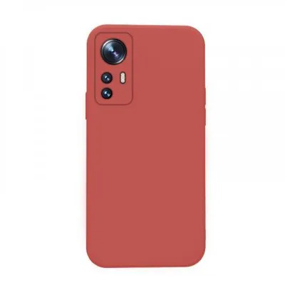 Produktbild von Liquid Silikon Hülle für Xiaomi - Farbe: Rot - Modellkompatibilität: Für Xiaomi 12 Pro