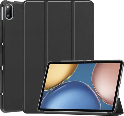 Image de Housse pour Huawei Honor V7 2021 10.4 pouces Smart Cover Etui avec fonction stand et fonction auto sleep/wake Noir