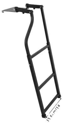Produktbild von Heckleiter, faltbares Design, schwere Tragfähigkeit, Stil1