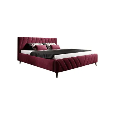 Produktbild von Polsterbett Cala 140x200 160x200 180x200 Doppelbett mit Lattenrost mit Bettkasten mit Matratze Modern 11 (160x200 cm)
