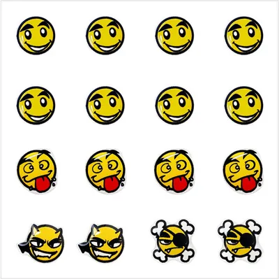 Immagine prodotto di Adesivo 3D Mini Smile HQ