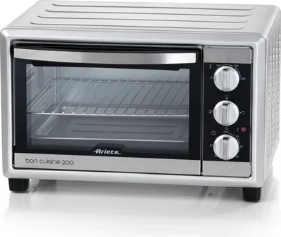 Zdjęcie produktu dla Ariete 0981/21, 20 l, Srebrny, Wolnostojący, Obrotowy, 90 - 230 °C, Mechaniczny