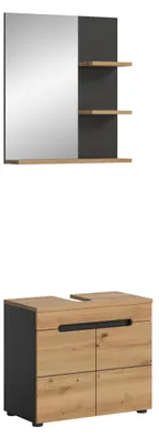 Image de Ensemble complet de meubles de salle de bain pour petits espaces