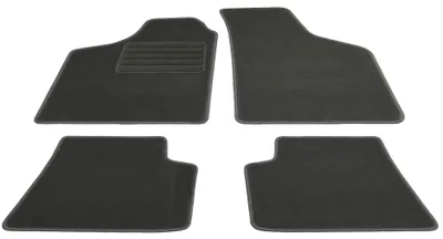 Fußmatten Set für Renault Twingo 1, Bj. 9/1998-8/2007, schwarz