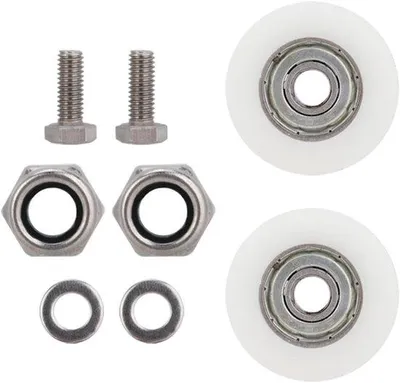 Obrázek produktu pro Sada koleček pro posuvné dveře o průměru 30 mm