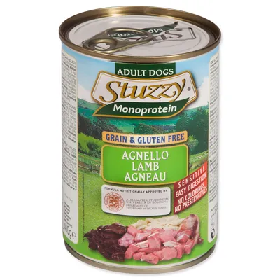 Obrázok produktu pre Konzerva STUZZY Dog Monoprotein jahňacie 400 g