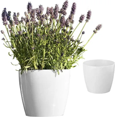 Obrázok produktu pre Obal na kvetináč MAGNOLIA 360 - biely LA207-05 Lamela