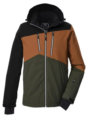 Productafbeelding van Killtec heren ski-jas, functionele jas met capuchon en sneeuwvanger, model KSW 306 MN SKI