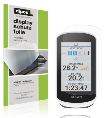 Image de 2x Film de protection d'écran pour Garmin Edge Explore 2 Power protecteur antireflet dipos
