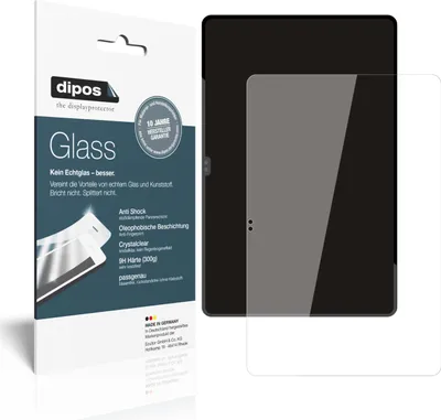 Produktbild von 1x Schutzfolie für Samsung Galaxy Tab S8 Ultra - Anti-Shock 9H Folie dipos Glass Kunststoffglas