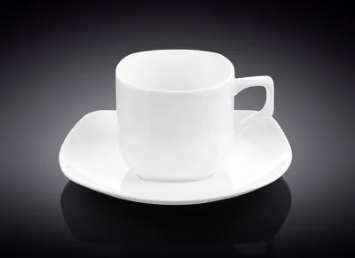 Zdjęcie produktu dla Wilmax zestaw filiżanek i spodków do herbaty 6-częściowy 200 ml porcelana WL-993003/6C