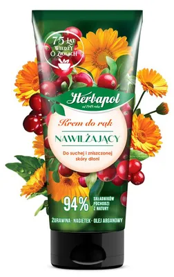 Obrázok produktu pre Herbapol Krém na ruky s brusnicami a nechtíkom 75 ml