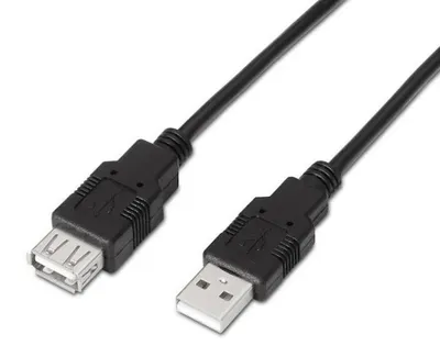 Imagen del producto de Aisens Cable USB 2.0 Tipo A/M-A/H 1.8m