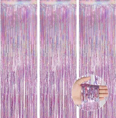 Immagine prodotto di Decorazione di sfondo lucida - 3 pezzi da 1x2 m