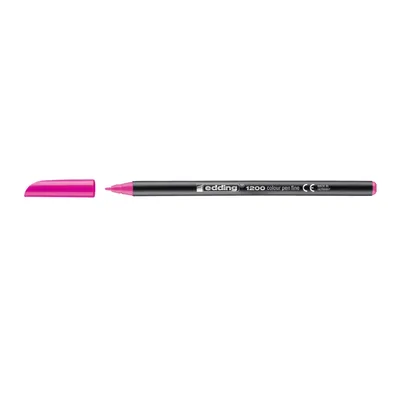 Produktbild von Edding 1200-69, 1 Farben, Pink, 1 mm, Schwarz, Pink, Rund, 1 Stück(e)