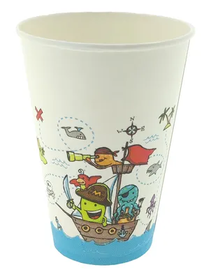 Produktbild von Papstar 88494, 200 ml, Papier, Weiß, 7 cm, 97 mm