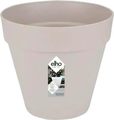 Produktbild von elho loft urban Rund 30 Übertopf - warmes grau