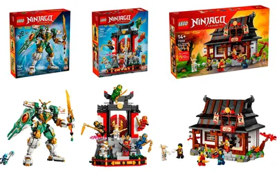 Immagine prodotto di Pacchetto per il 15° anniversario di LEGO Ninjago, giocattoli da costruzione